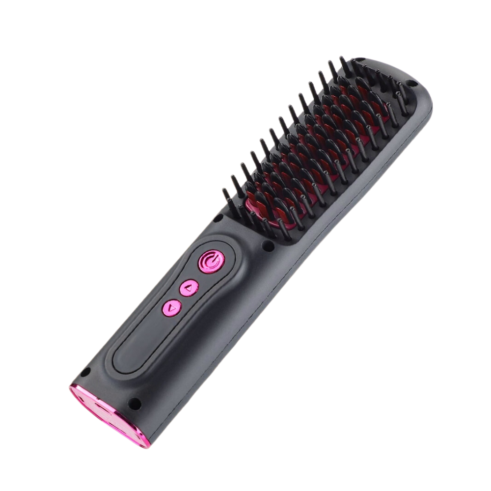 Curler Comb Hair Straightener