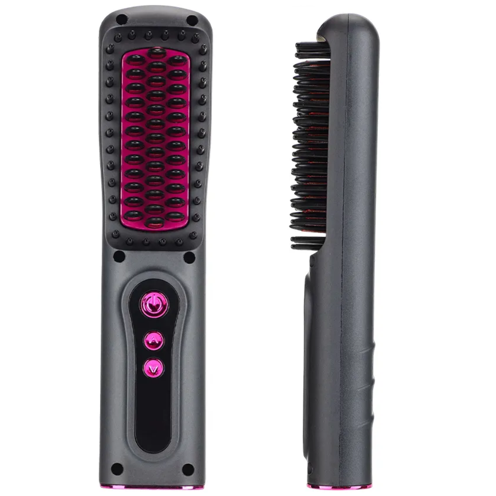 Curler Comb Hair Straightener