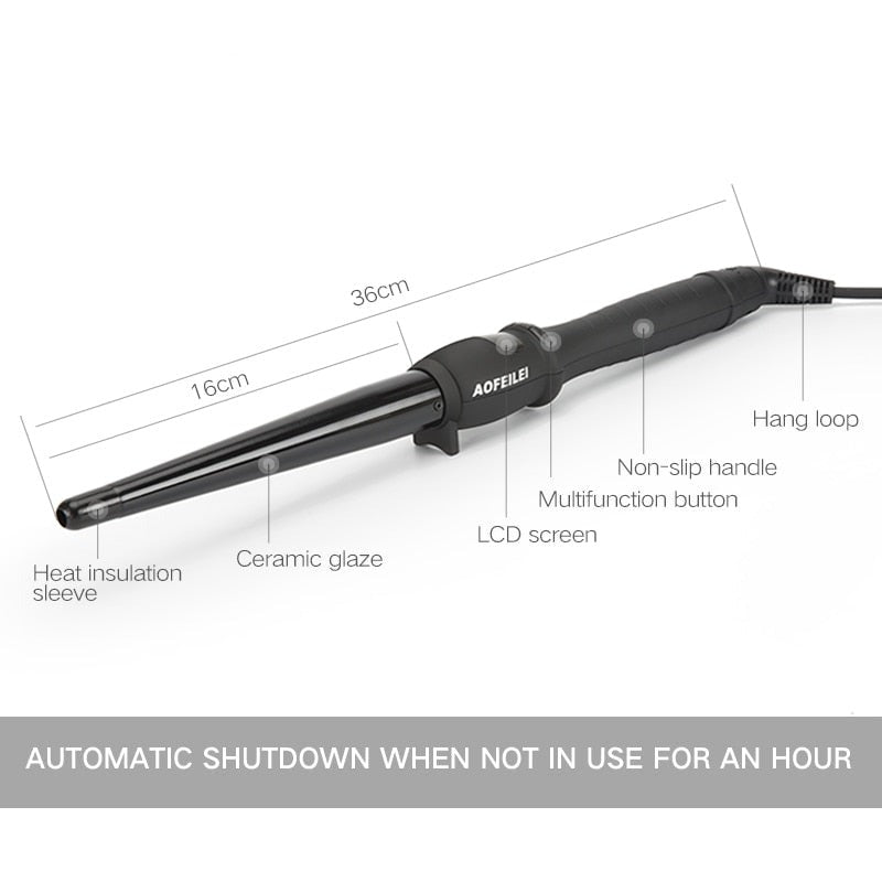 Professional Hair Waver Curling Electric Roller Iron