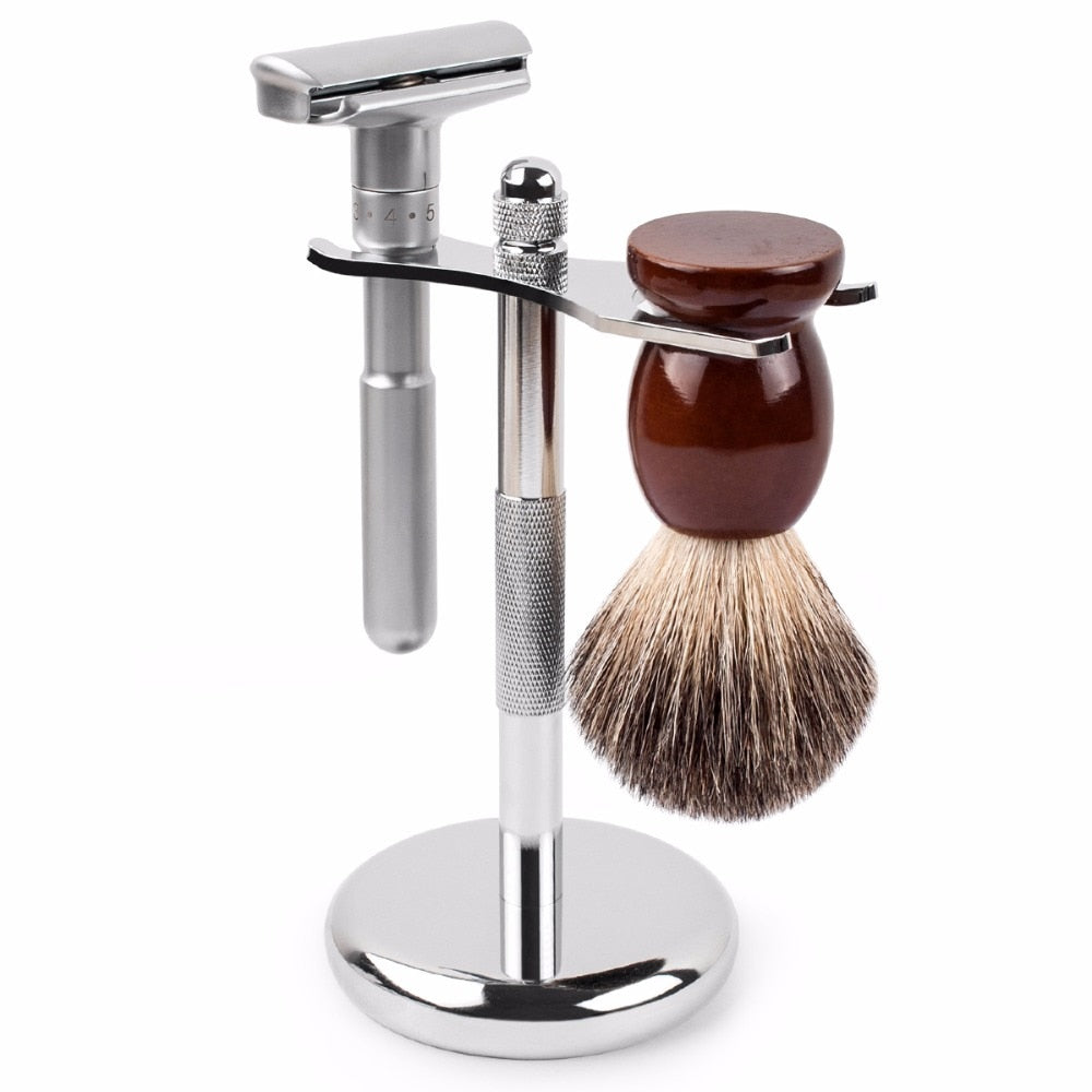 Adjustable Safety Razor Double Edge Classic Hair Removal Shaver