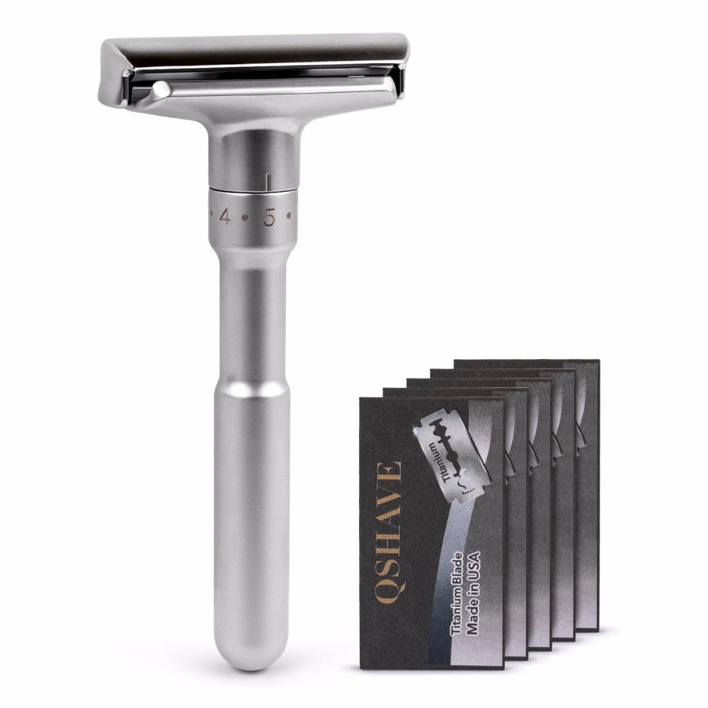 Adjustable Safety Razor Double Edge Classic Hair Removal Shaver