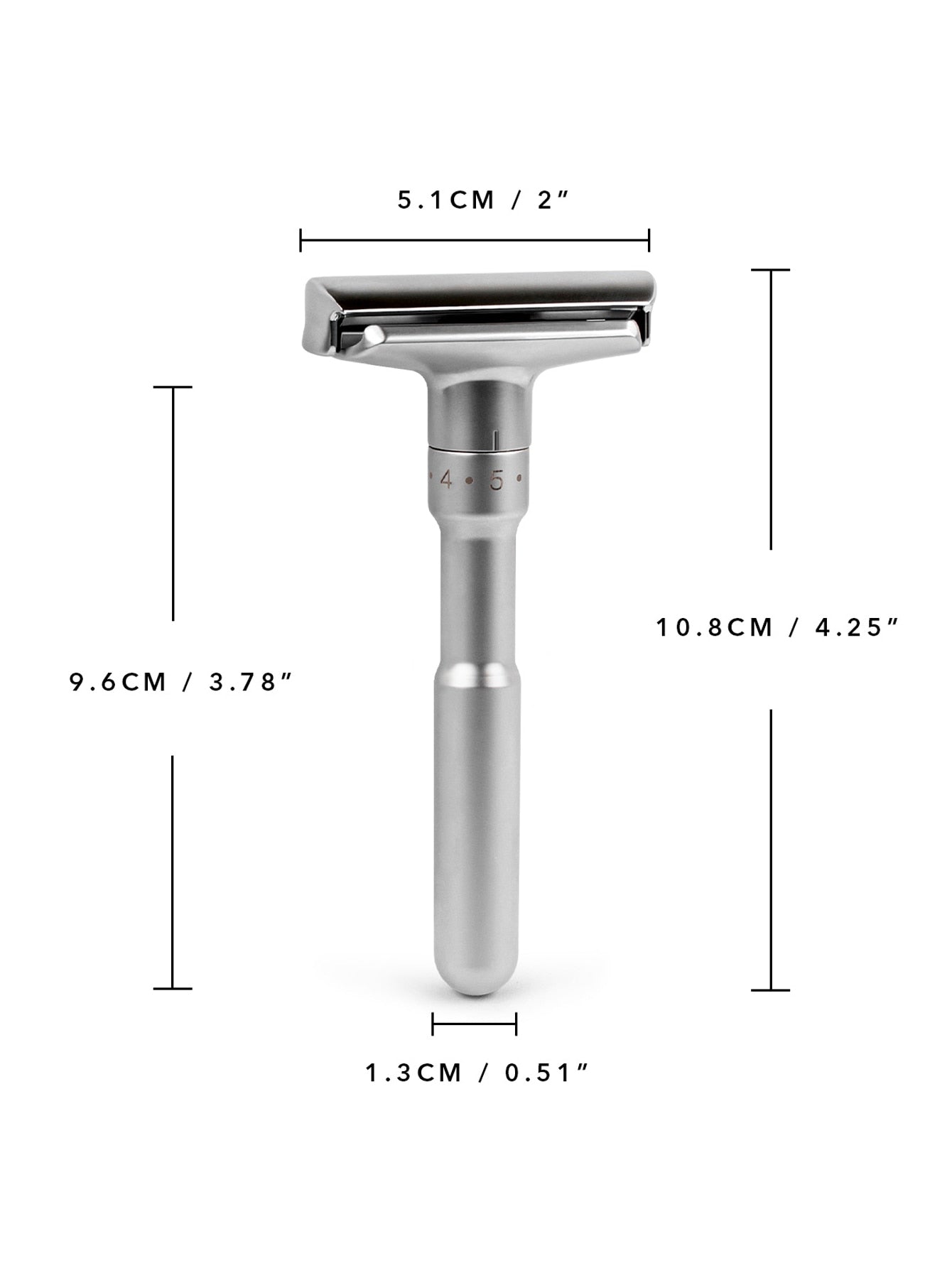 Adjustable Safety Razor Double Edge Classic Hair Removal Shaver