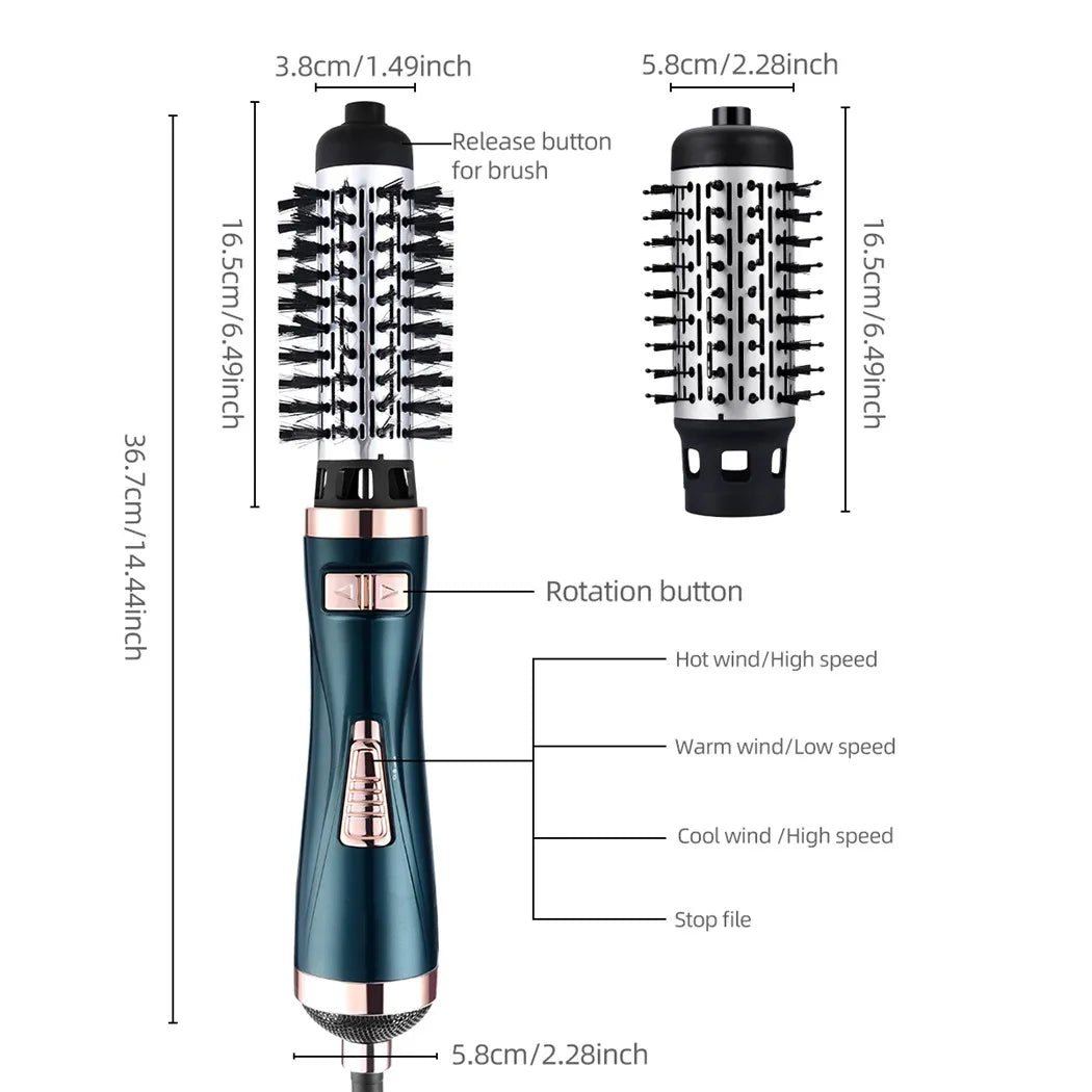 3 in 1 Rotating Electric Hair Straightener